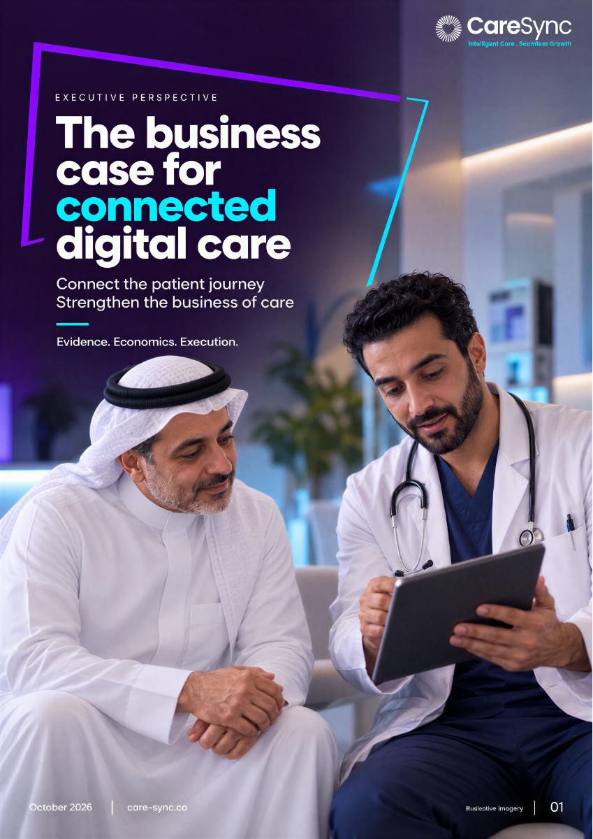 Cover of The business case for connected digital care