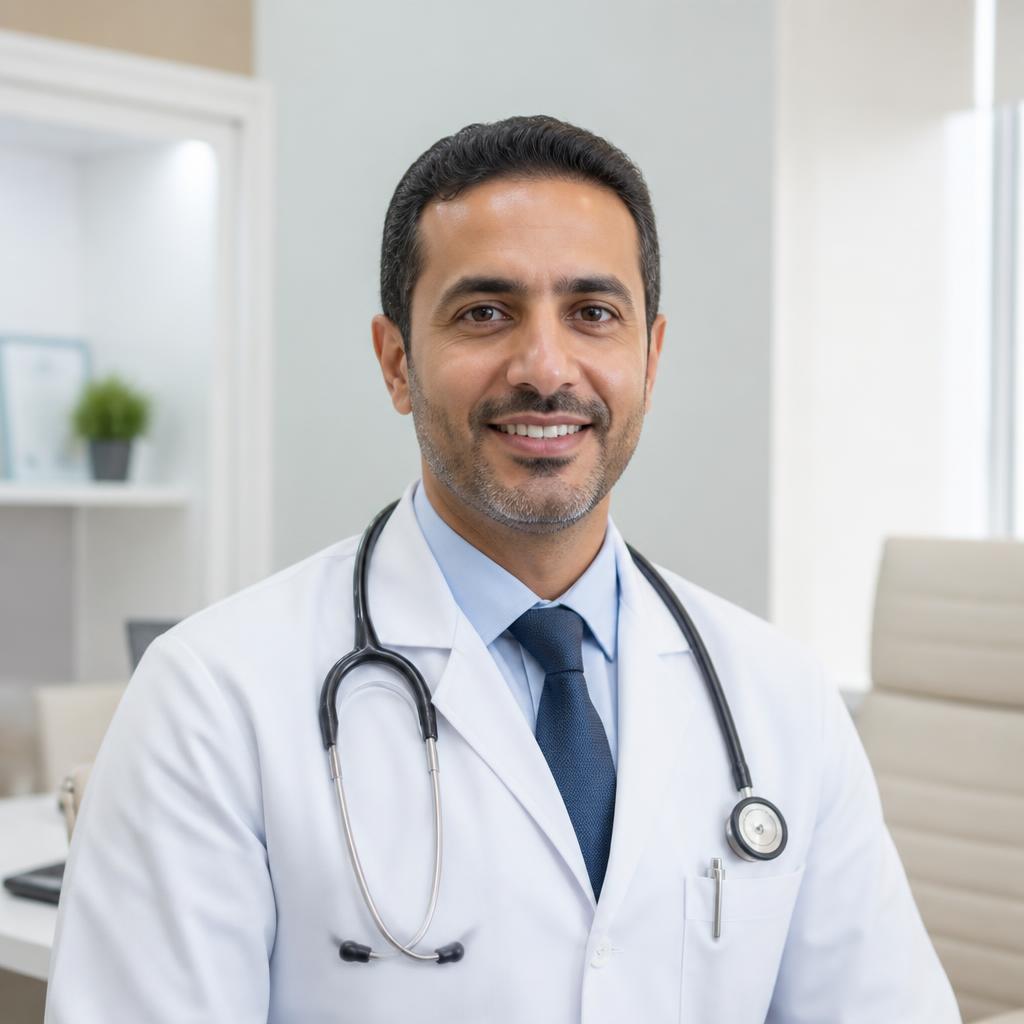 Dr. Youssef Al-Hassan on video call